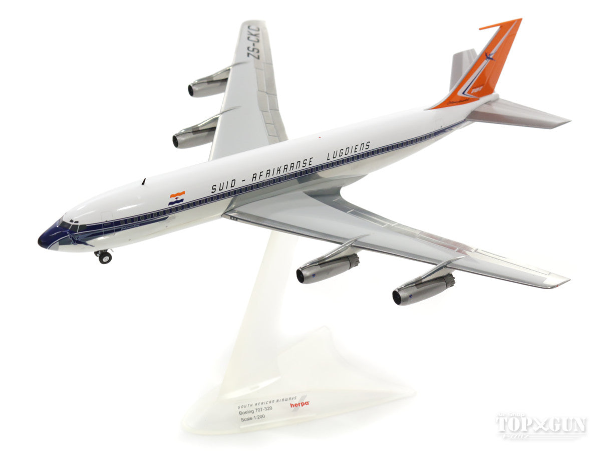 707-320 South African Airways 60s-70s ZS-CKC "Johannesburg" 1/200 *Made of metal [558693]