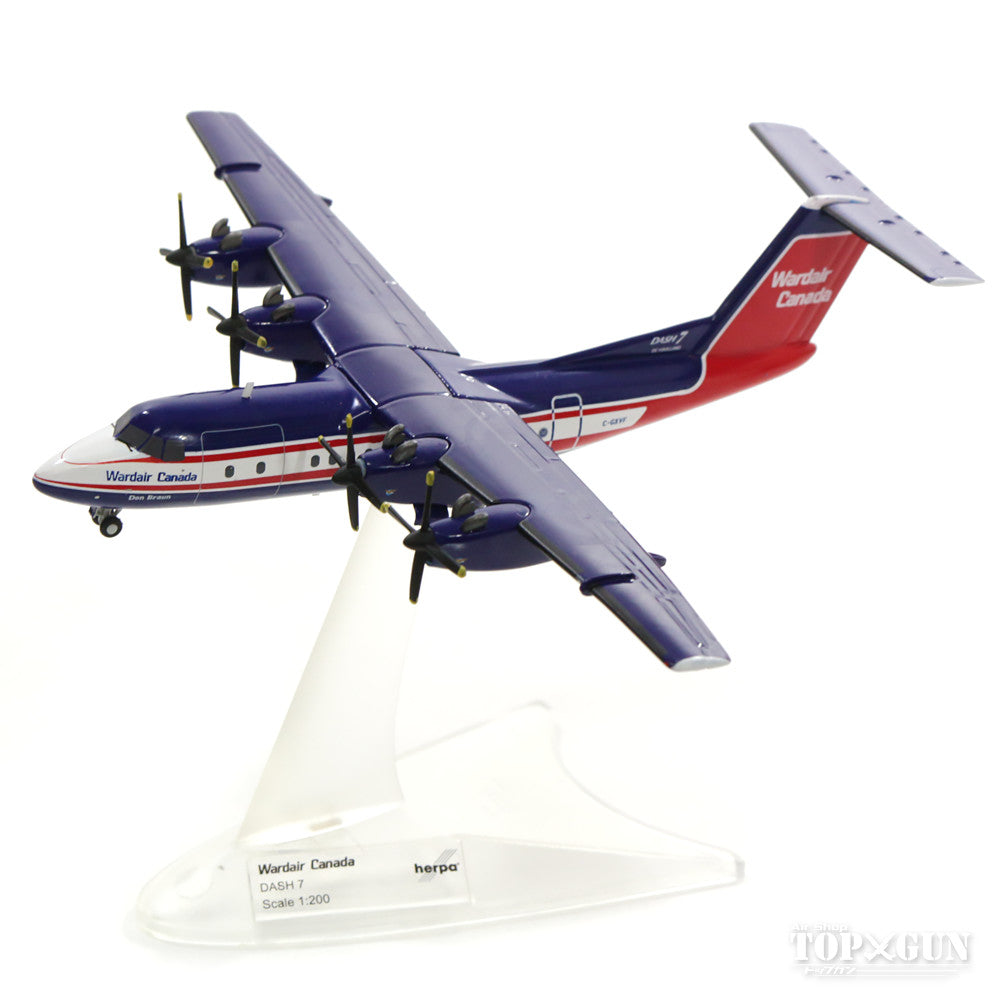 DHC-7-103 Wardair Canada 1978 C-GXVF 1/200 *Made of metal [558792]