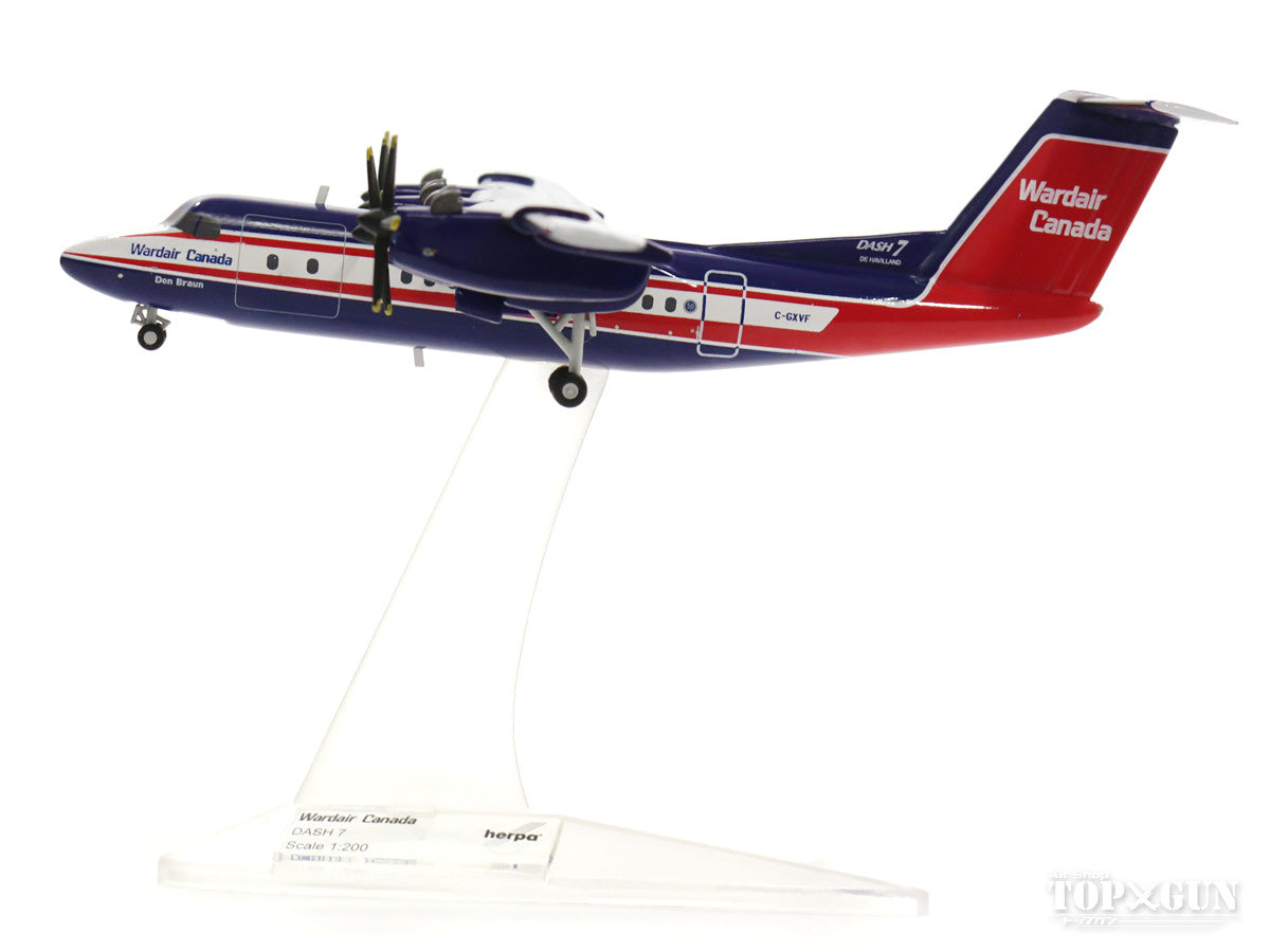 DHC-7-103 Wardair Canada 1978 C-GXVF 1/200 *Made of metal [558792]