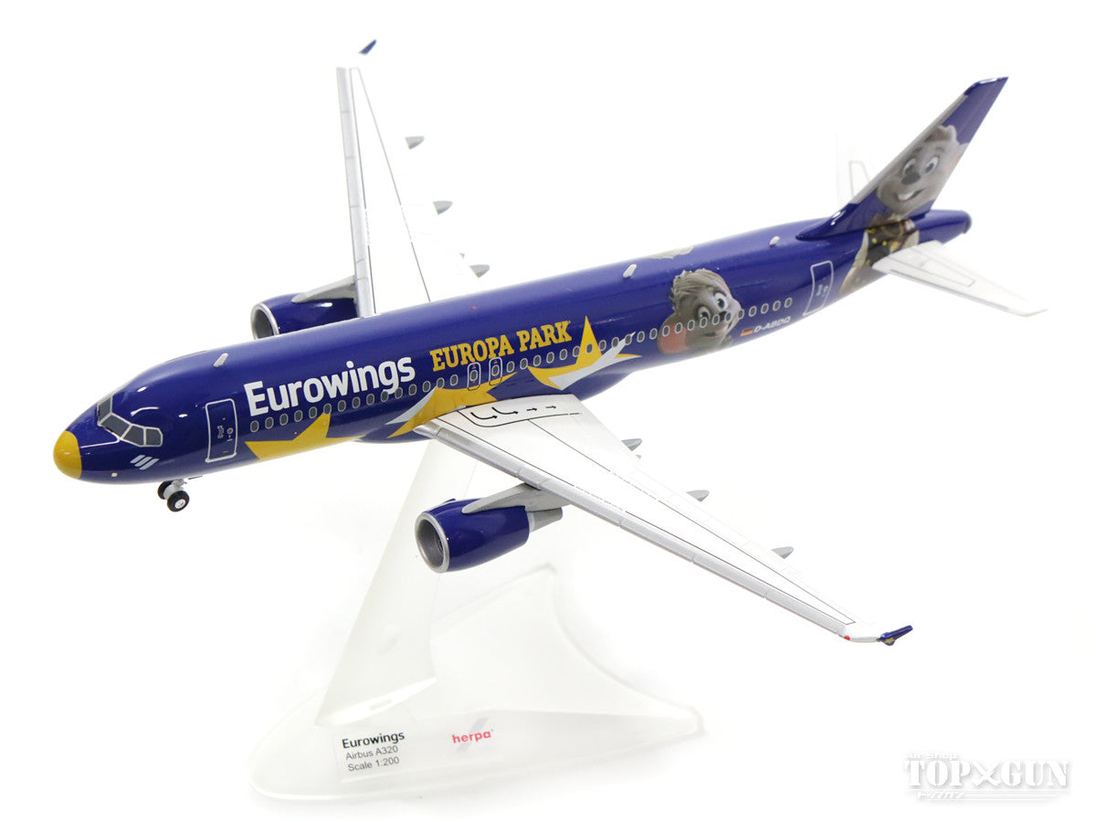 A320 Eurowings special paint "Europa-Park" 2017 D-ABDQ 1/200 *Plastic [558808]