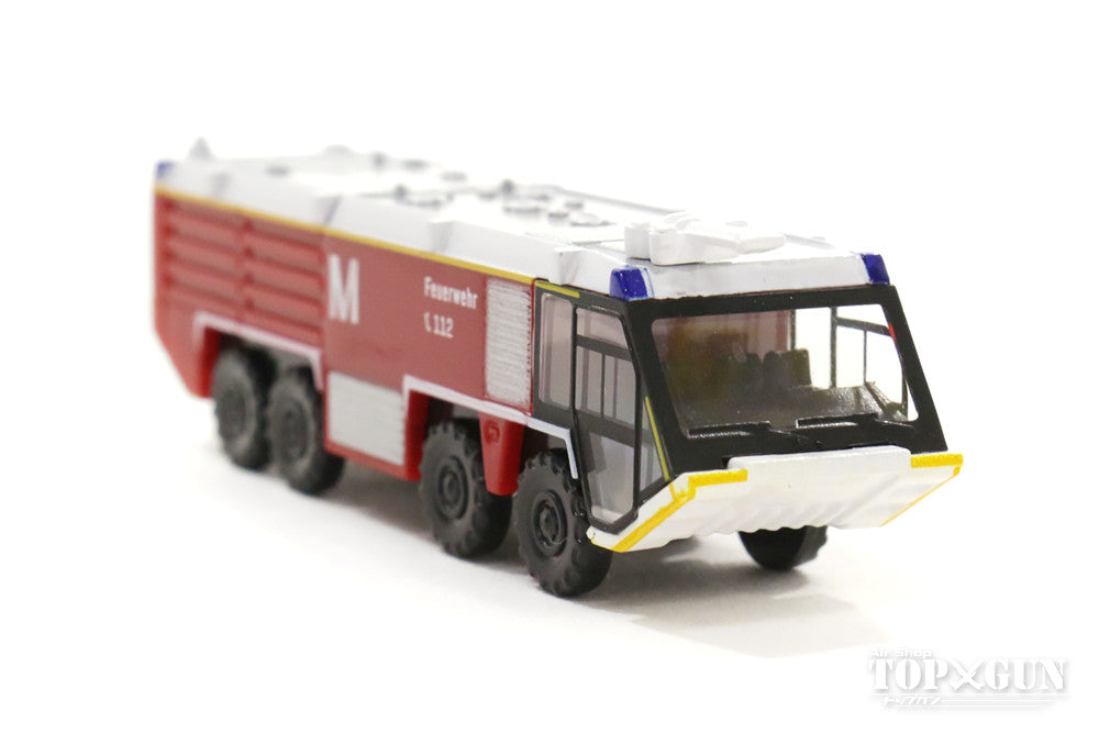 Airport diorama accessory Munich Airport airport fire truck 1/200 *Plastic [558853]