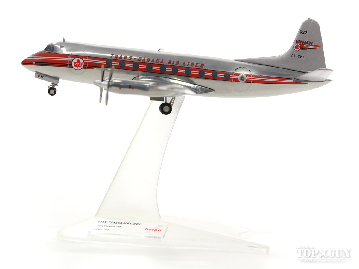 Viscount 757 Trans Canada Airlines 50s-60s (preserved aircraft) CF-THI 1/200 *Made of metal [558938]