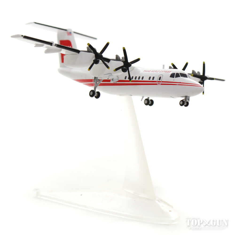 DHC-7-102 TWA Transworld Express "Dash 7" 1990s N173RA 1/200 *Made of metal [559041]