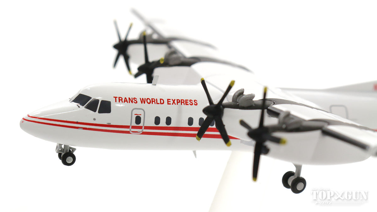 DHC-7-102 TWA Transworld Express "Dash 7" 1990s N173RA 1/200 *Made of metal [559041]