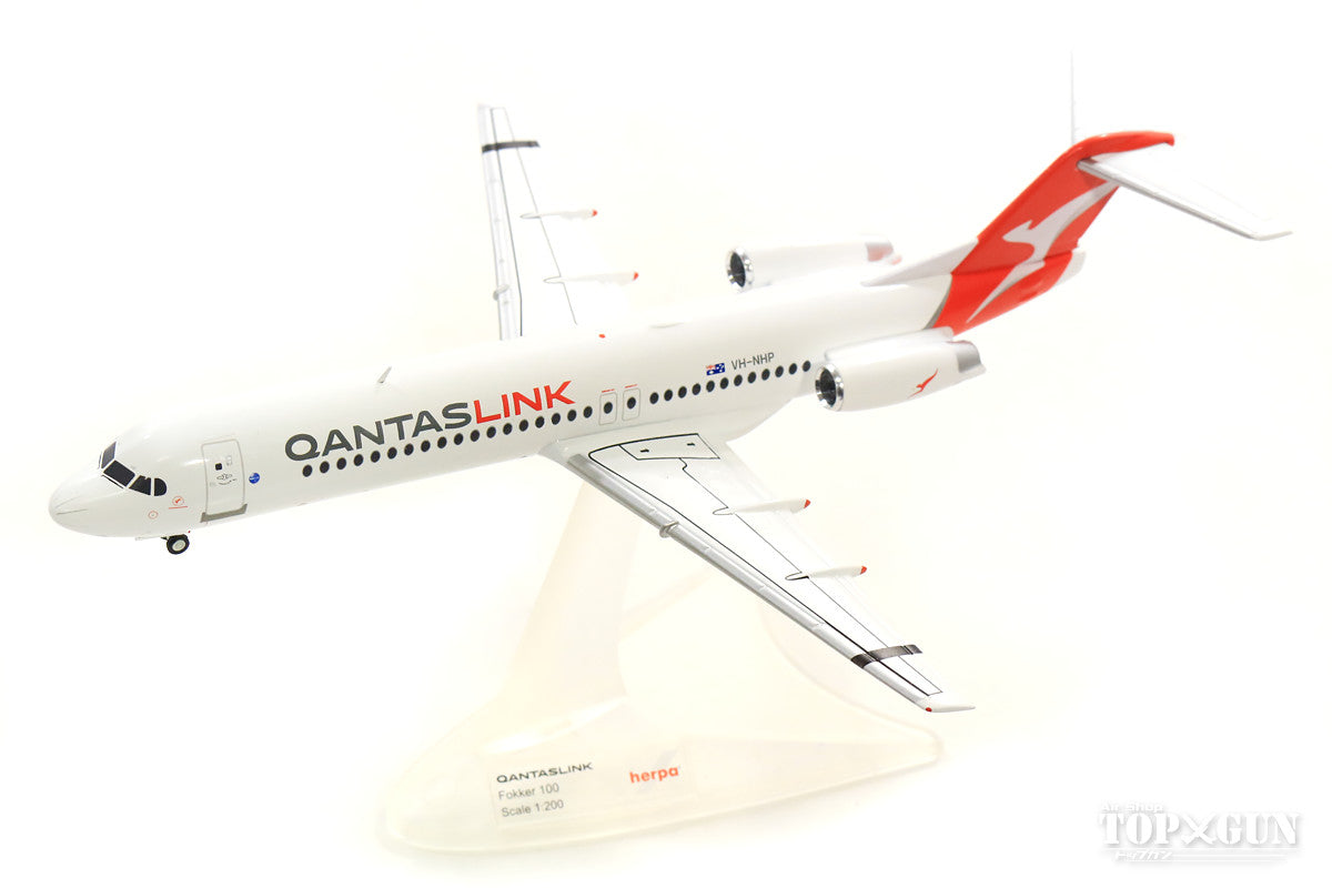 Fokker 100 Qantas Link (Network Aviation) VH-NHP 1/200 *Made of metal [559096]