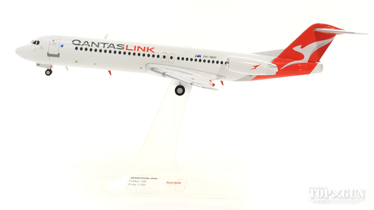 Fokker 100 Qantas Link (Network Aviation) VH-NHP 1/200 *Made of metal [559096]