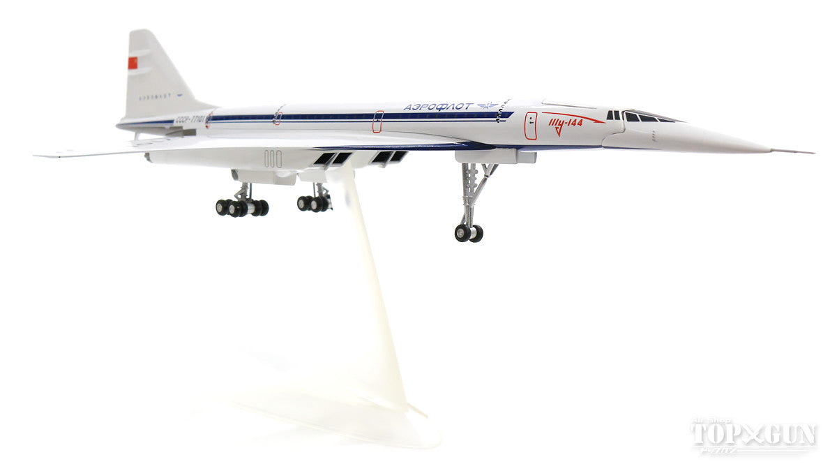 Tu-144S Tupolev Design Bureau Pre-production test aircraft Aeroflot paint CCCP-77101 1/200 *Made of metal [559126]