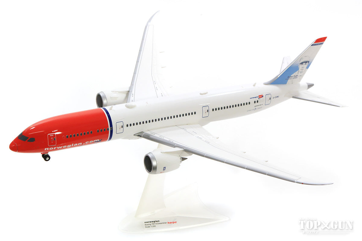 787-9 Norwegian Air Shuttle G-CKMU "Babe Ruth" 1/200 *Plastic [559140]