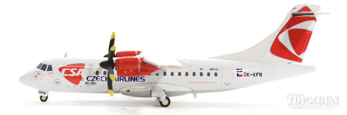 ATR-42-500 CSA Czech Airlines OK-KFN "Lizina" 1/200 *Made of metal [559256]