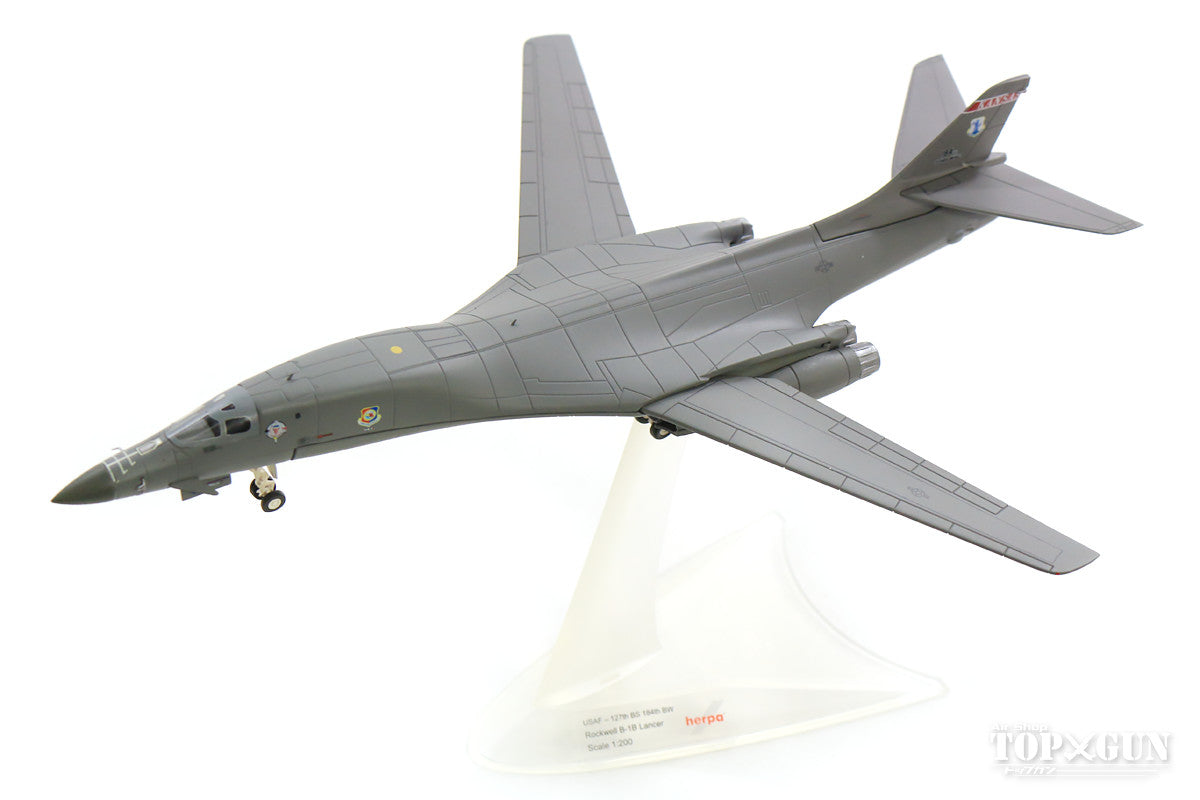 B-1B US Air Force Kansas Air National Guard 184th Bombardment Wing 127th Bombardment Squadron 00s McConnell Base 1/200 *Metal and plastic [559263]