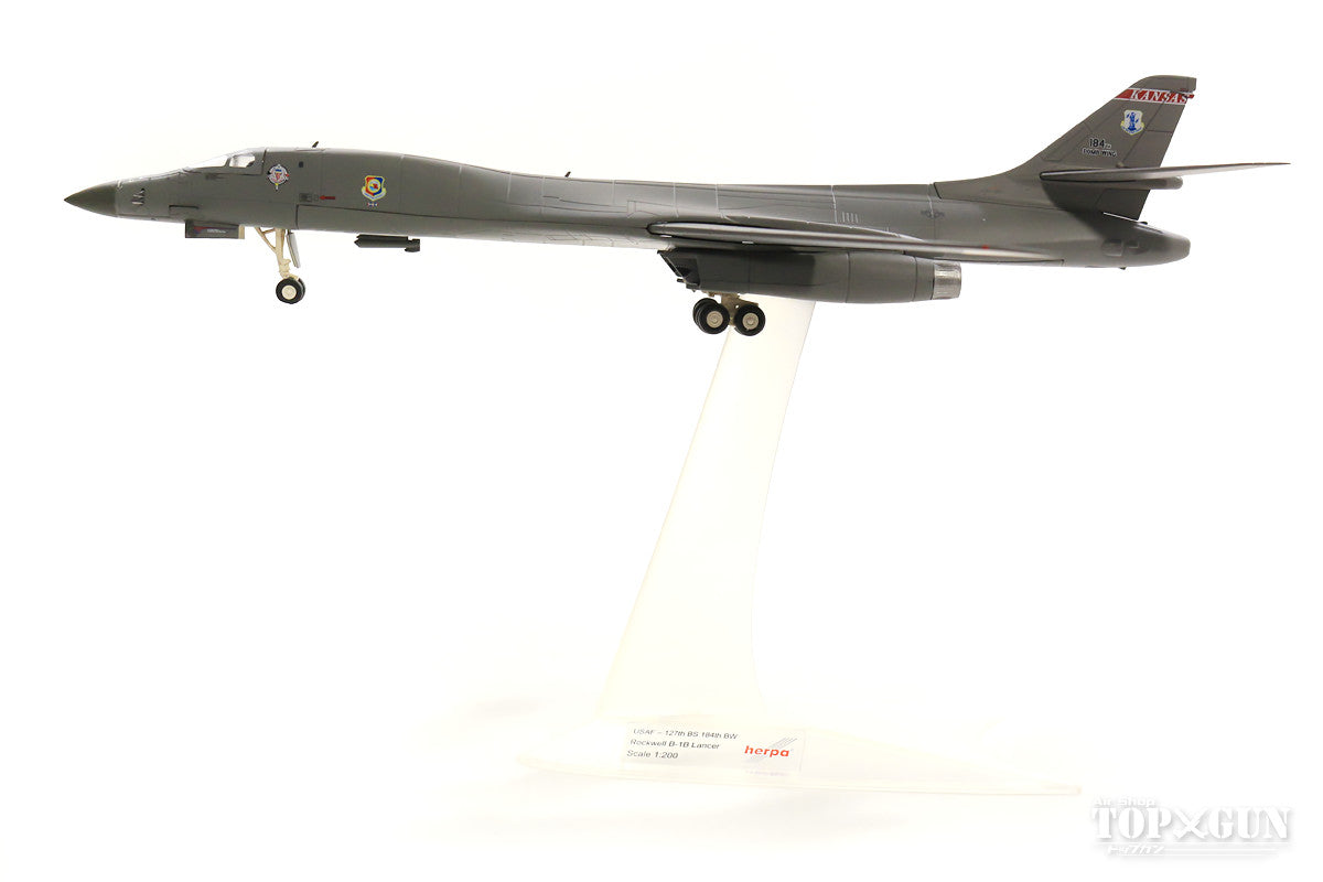 B-1B アメリカ空軍 カンザス州空軍 第184爆撃航空団 第127爆撃飛行隊 00年代 マッコーネル基地 1/200 ※金属・プラ製 [559263]