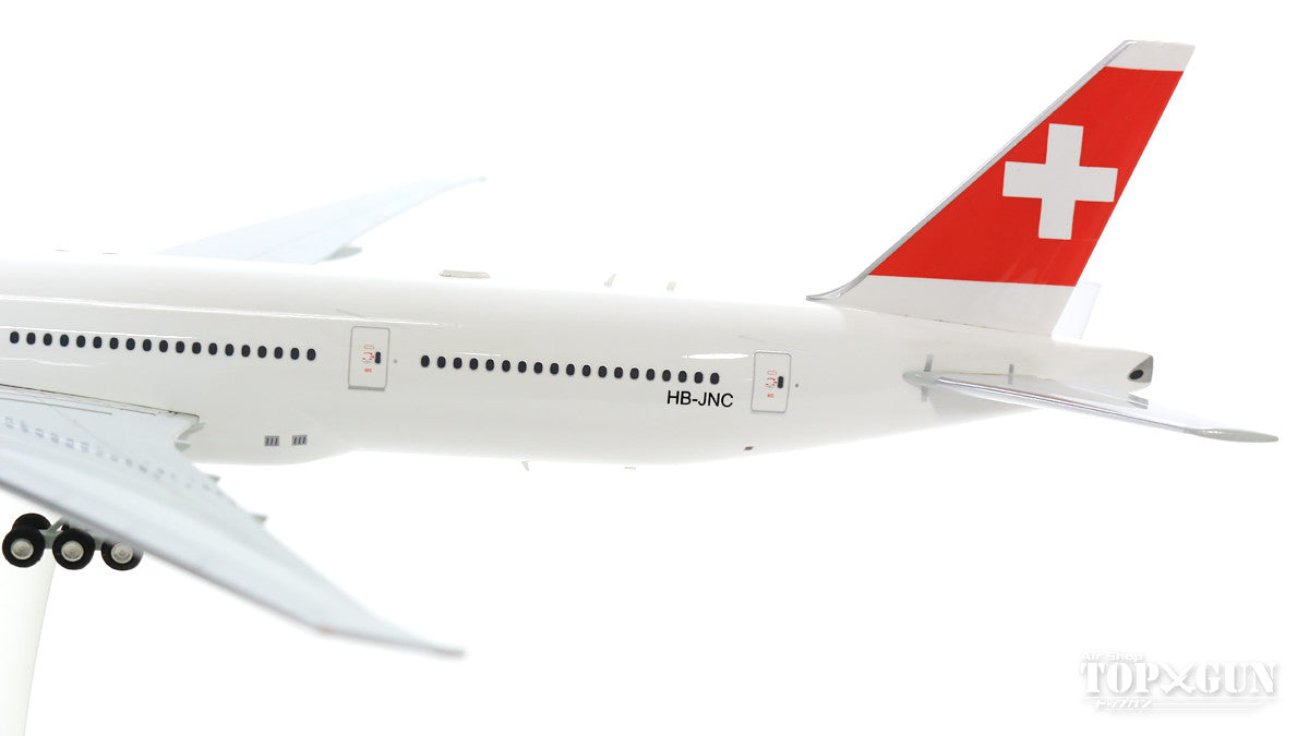 スイス航空 777-300ER HB-JNK 1/200 Herpa Wings 777-300ER スイスインターナショナル航空 HB-JNC 1/200