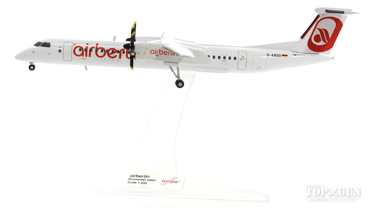 DHC-8-Q400 エアベルリン 「Albino」 D-ABQQ 1/200 [559355]