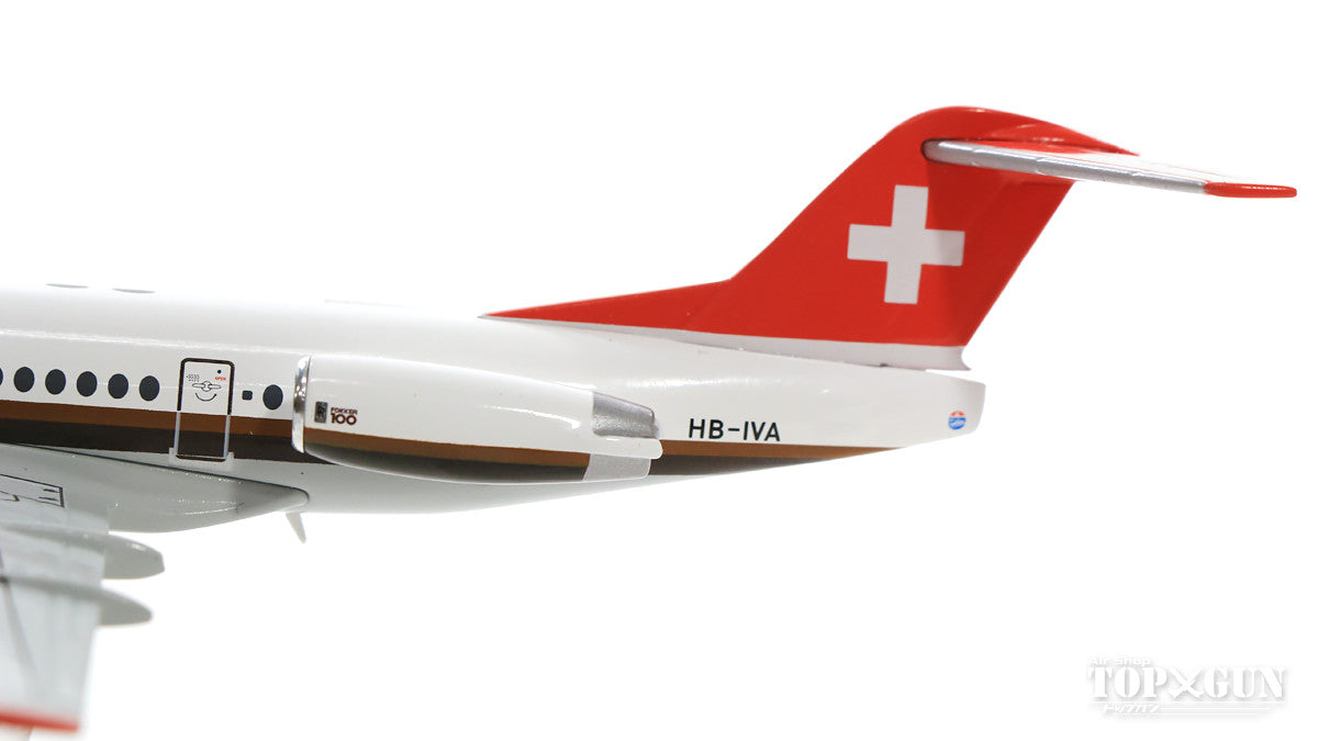 Fokker 100 Swissair HB-IVA "Aarau" 1/200 *Made of metal [559386]