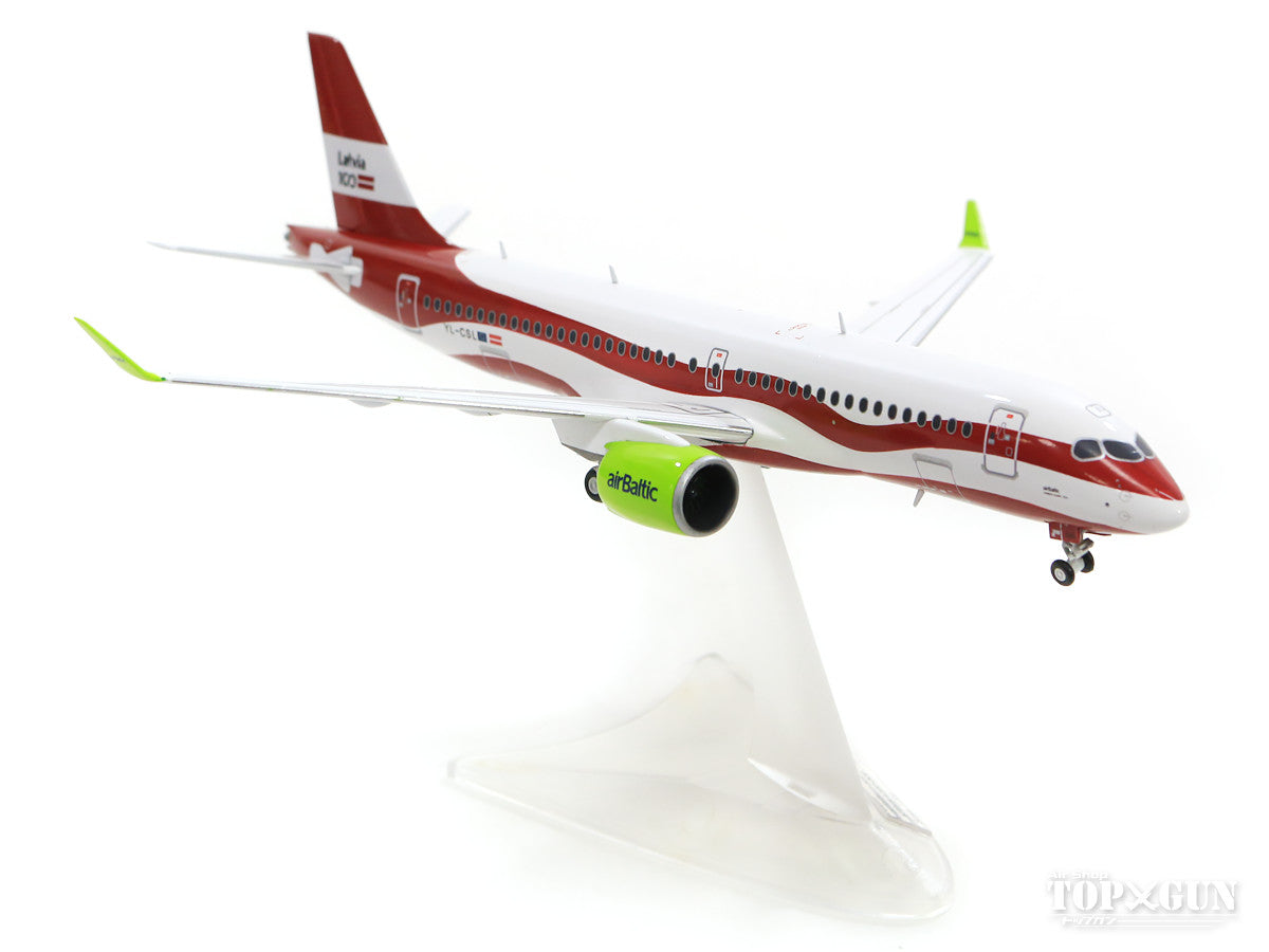 A220-300 AirBaltic YL-CSL Latvian 100th Anniversary Painted 1/200 [559690]