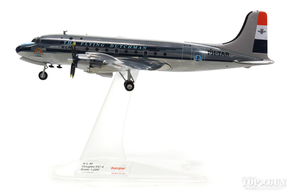 DC-4 KLM Royal Dutch Airlines PH-TAR "Rotterdam" 1/200 *Made of metal [559799]