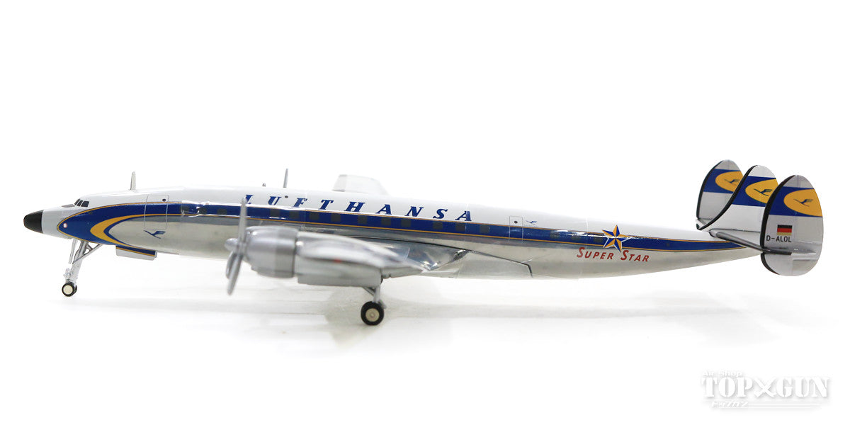 L-1649A Lufthansa German Airlines 1950s D-ALOL "Super Star" 1/200 *Made of metal [559805]