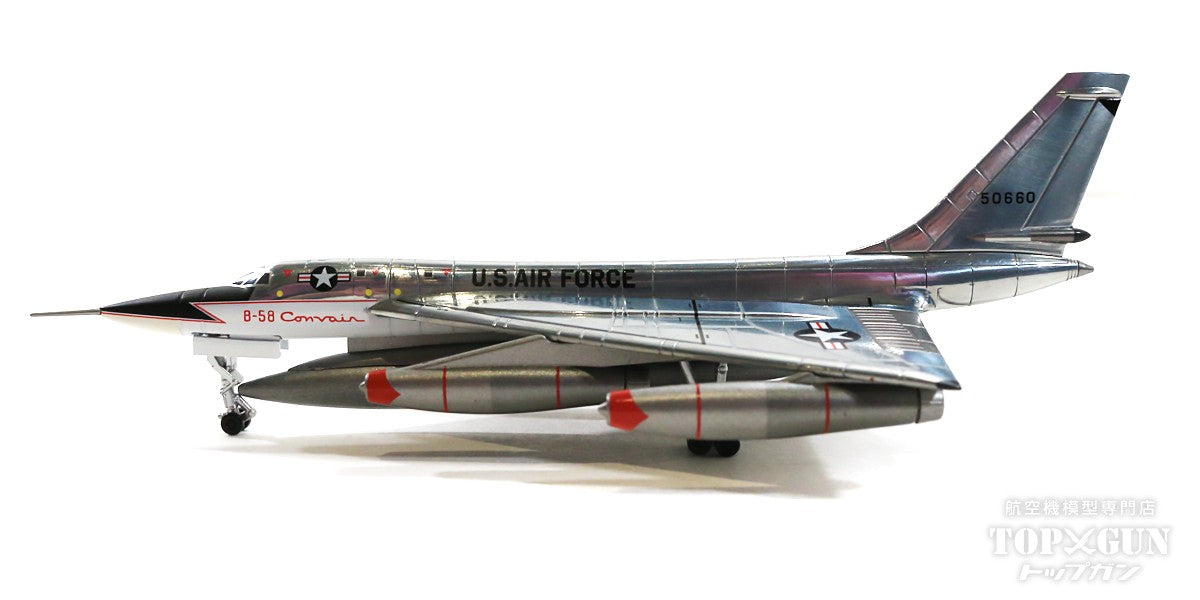 XB-58 Hustler US Air Force #55-0660 (landing gear detachable) 1/200 *Made of metal [559850]