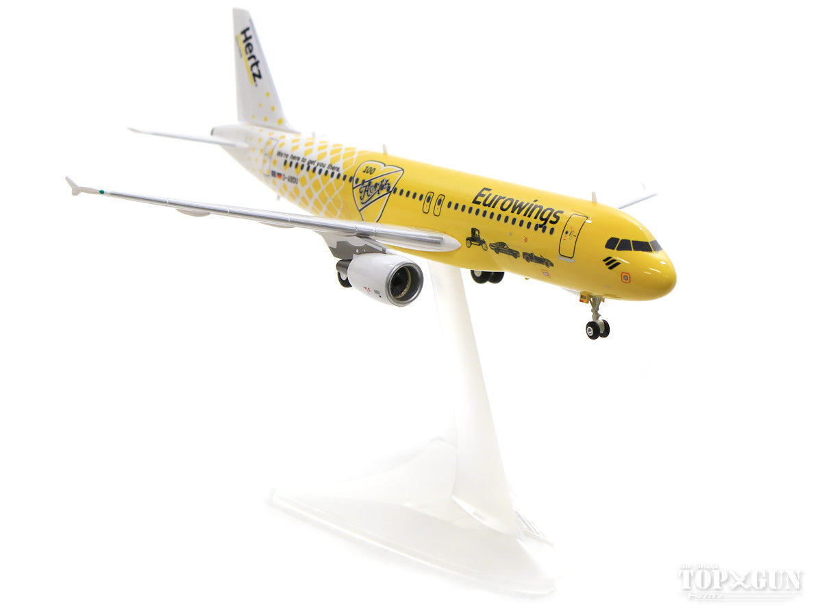 A320 Eurowings special paint "Hertz 100th Anniversary of Rent-A-Car / Hertz 100 Jahre" 2018 D-ABDU 1/200 *Plastic [559904]