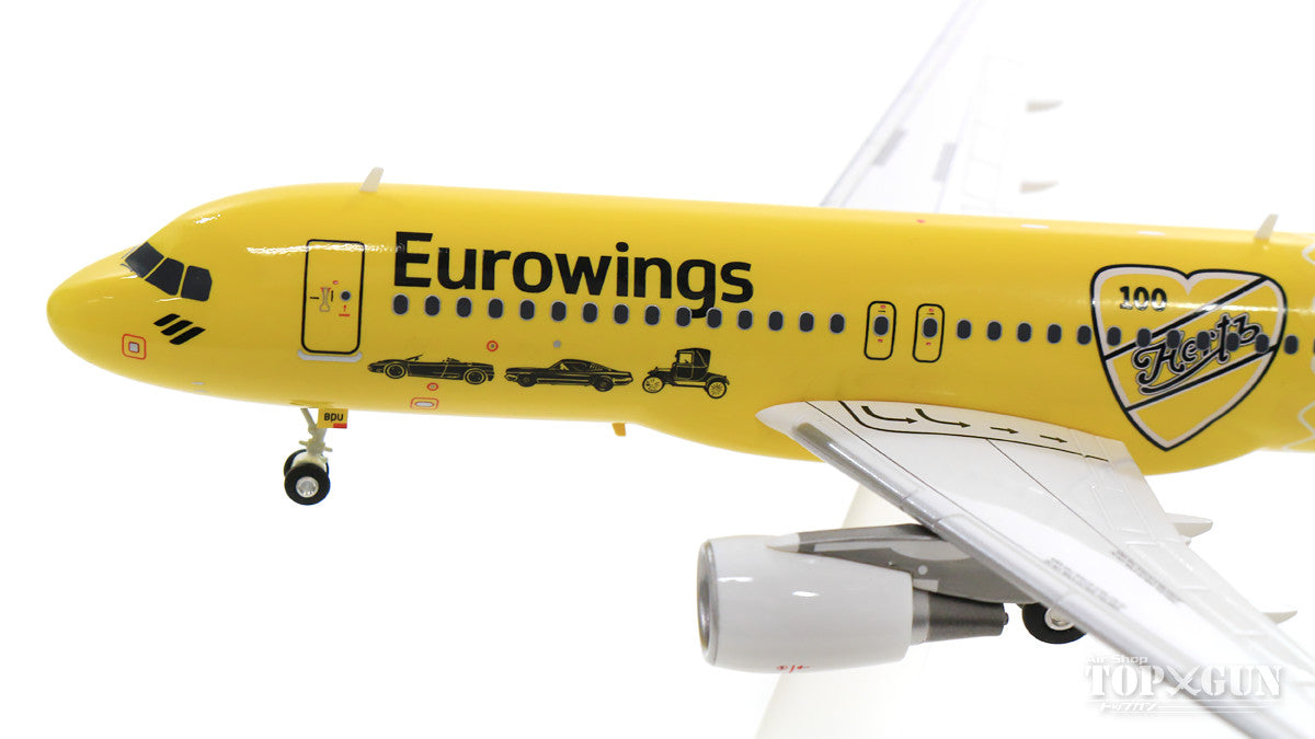 A320 Eurowings special paint "Hertz 100th Anniversary of Rent-A-Car / Hertz 100 Jahre" 2018 D-ABDU 1/200 *Plastic [559904]