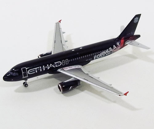 Herpa Wings A320 エティハド航空 特別塗装 「アブダビF1」 A6-EIB 1