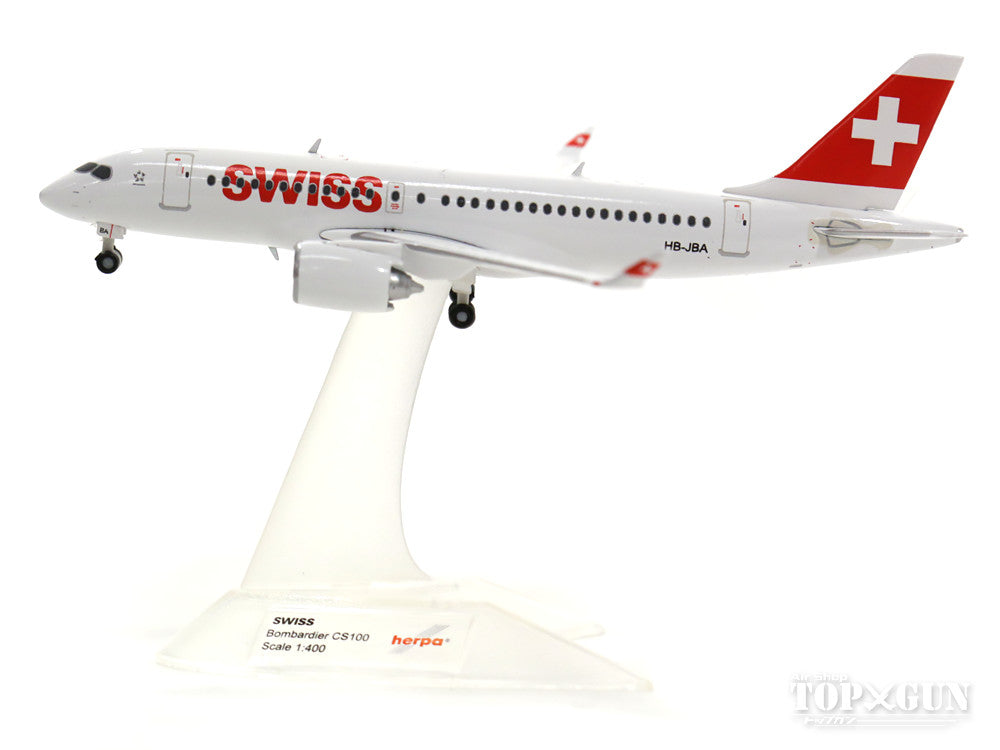 Bombardier CS100 Demonstration Aircraft Swiss International Paint HB-JBA 1/400 [562522-001]