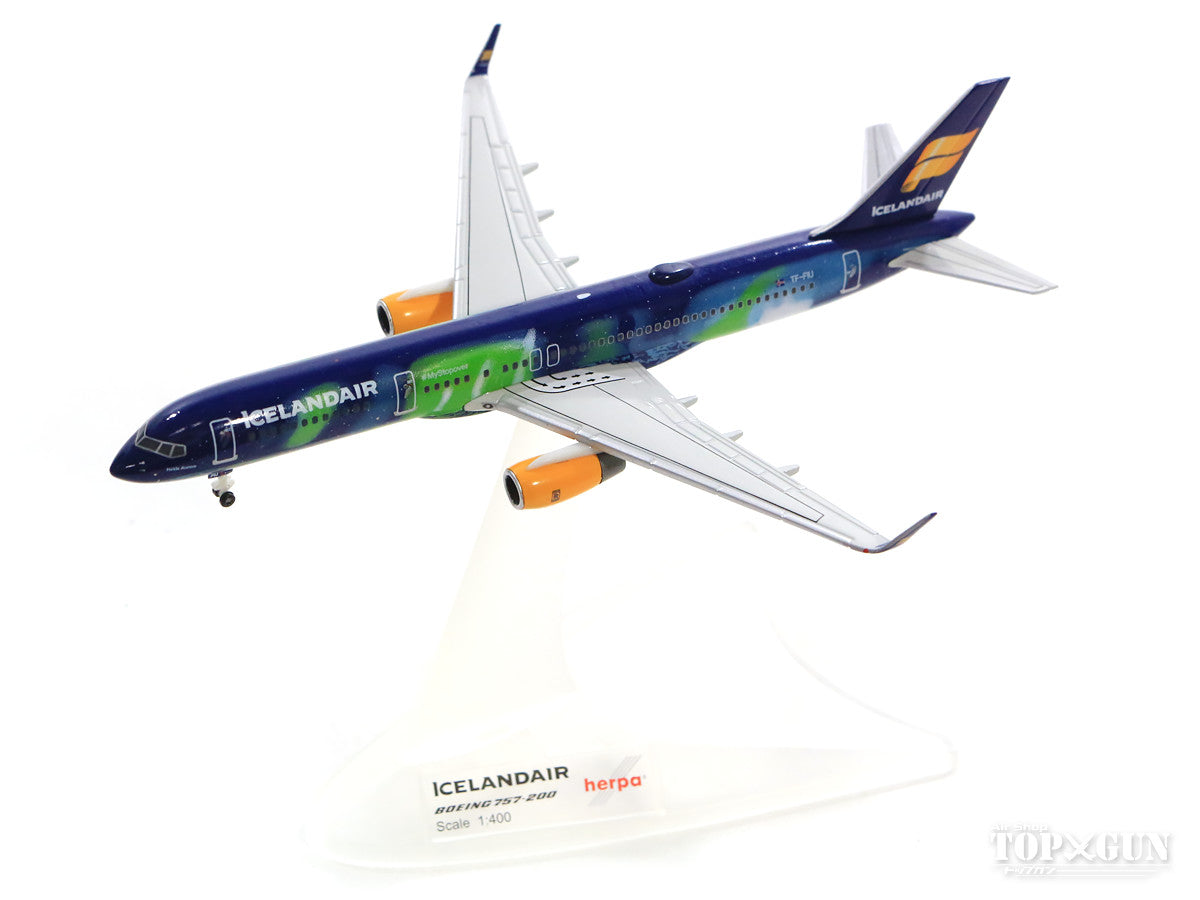 757-200w Icelandair special paint "Hekla Aurora" TF-FIU 1/400 [562539]