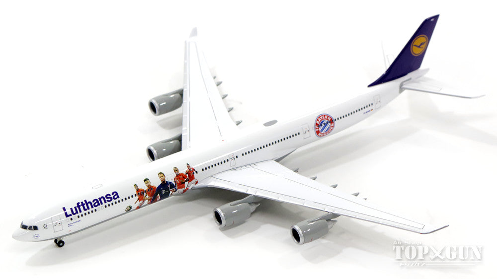 A340-600 ルフトハンザドイツ航空 特別塗装 「FCバイエルン／アウディ・サマーツアーUSA2016」 D-AIHK 1/400 [562553]