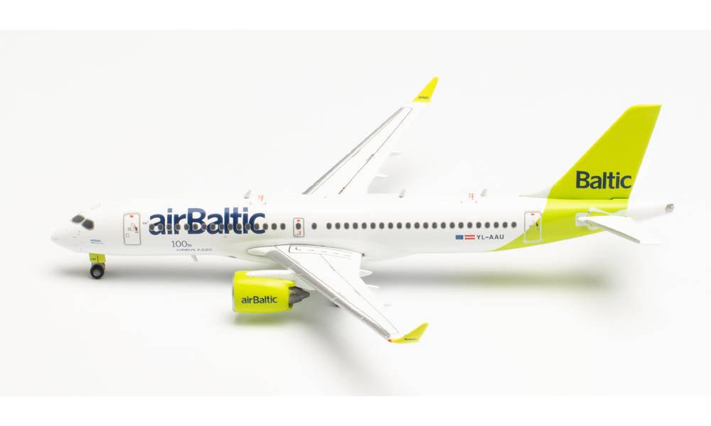 A220-300 Air Baltic (Latvia) New paint "100th A220" YL-AAU 1/400 [562751]