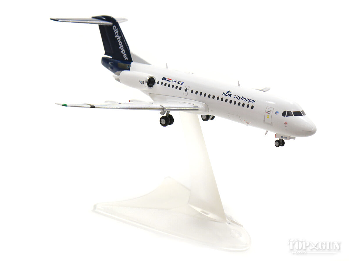 Herpa Wings Fokker70 KLM・シティホッパー PH-KZE 1/200 ※金属製 [570640]