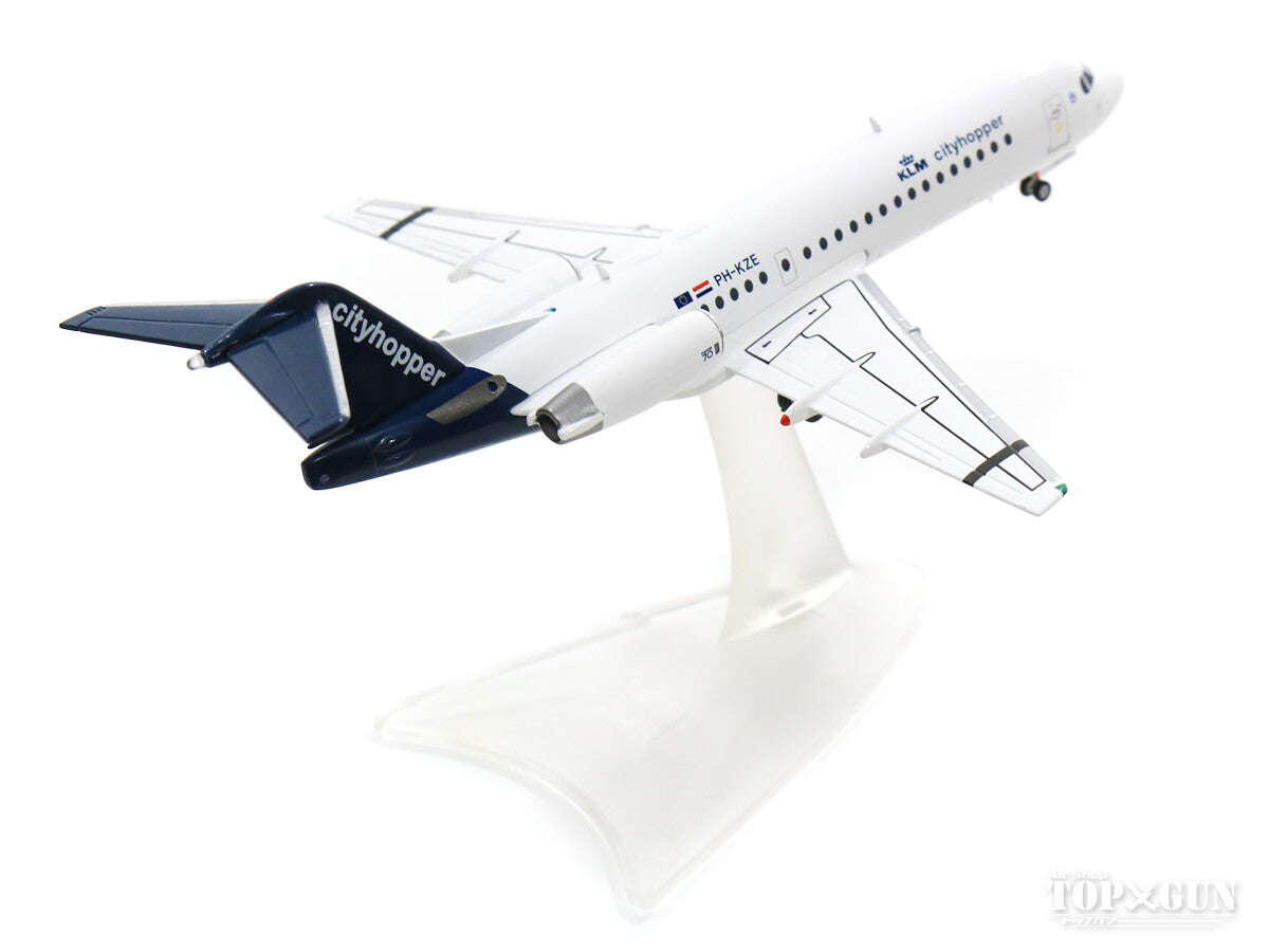 Herpa Wings Fokker70 KLM・シティホッパー PH-KZE 1/200 ※金属製 [570640]