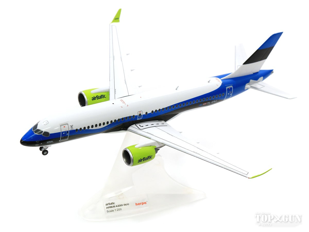 A220-300 airBaltic "Estonia" YL-CSJ 1/200 [570657]