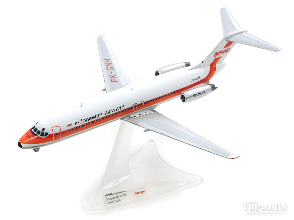 DC-9-30 Garuda Indonesia 70s-80s "Bengawan Solo" PK-GNH 1/200 *Made of metal [570695]