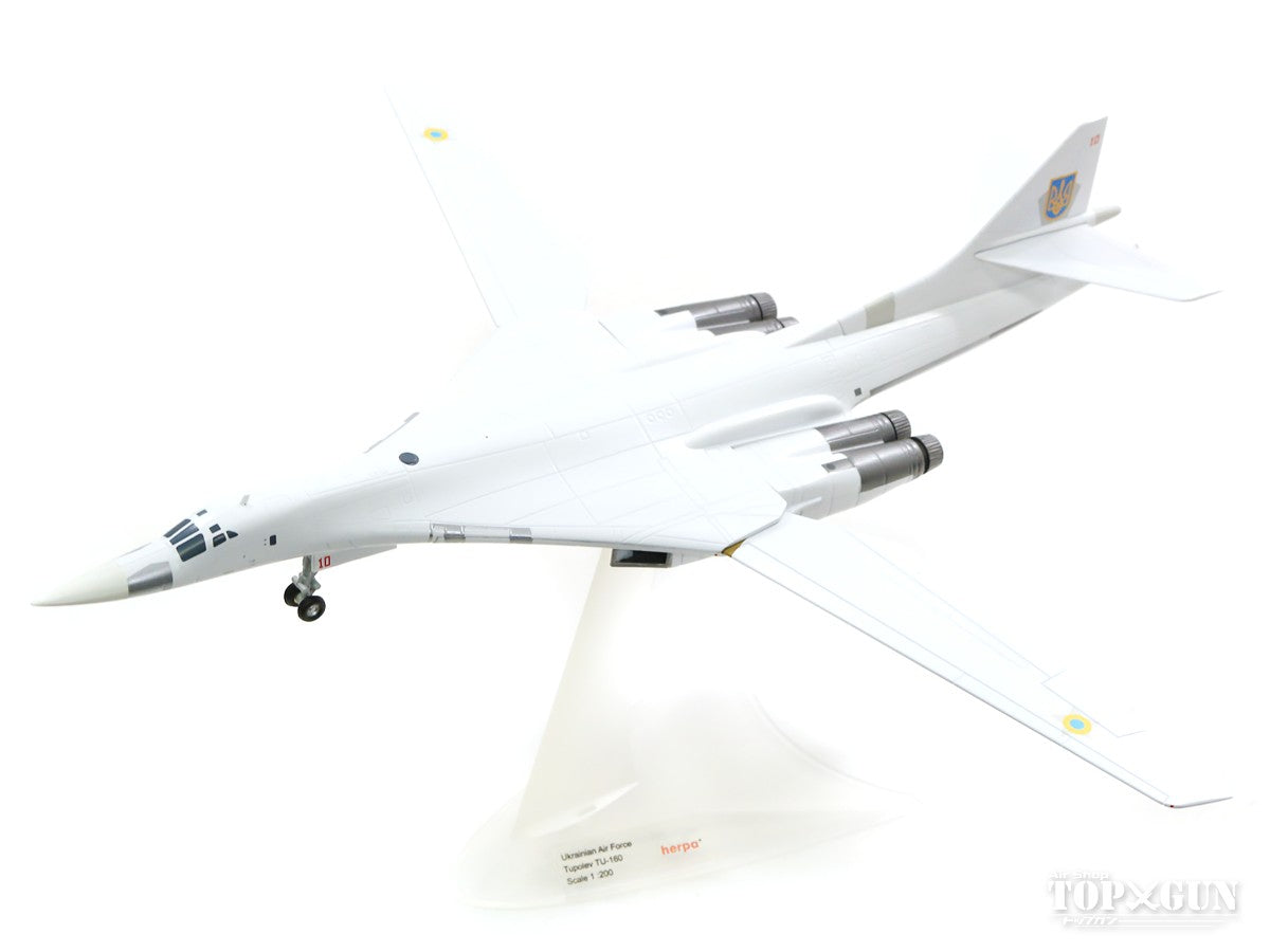 Tu-160 "Blackjack" Ukrainian Air Force 184th Heavy Bomber Aviation Regiment 1990s Priluky Air Base #10 1/200 *Made of metal and plastic [570824]