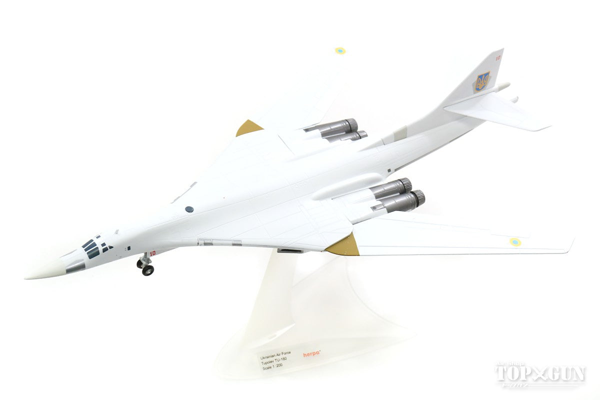 Tu-160 "Blackjack" Ukrainian Air Force 184th Heavy Bomber Aviation Regiment 1990s Priluky Air Base #10 1/200 *Made of metal and plastic [570824]