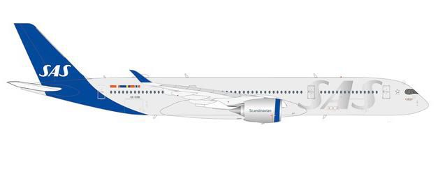 A350-900 SAS Scandinavian Airlines "Hagbard Viking" SE-RSB 1/200 *Plastic [570923]