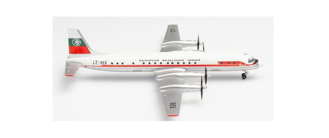 Ilyushin IL-18 Bulgaria Airlines LZ-BEK 1/200 *Made of metal [571050]