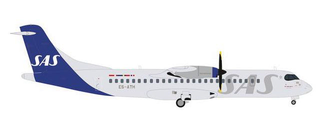 ATR-72-600 Scandinavian Airlines "Gyrid Viking" ES-ATH 1/200 *Made of metal [571067]