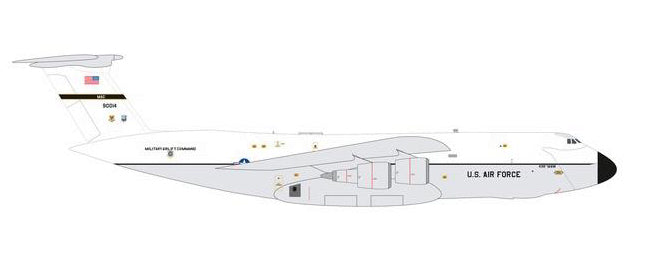 C-5A アメリカ空軍 436th AW ドーバー空軍基地 69-0014 1/200 ※レジン樹脂製 [571081]