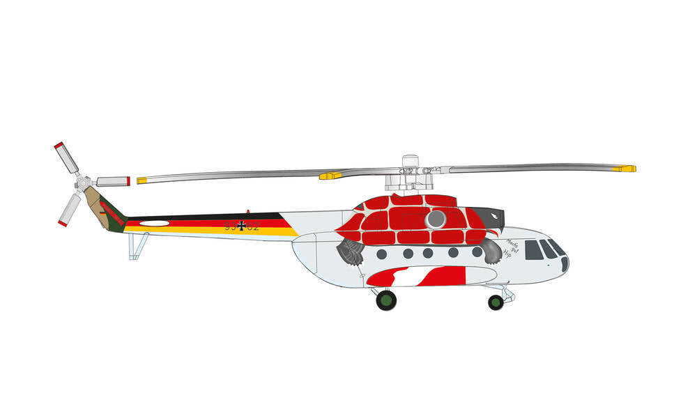 Mi-8TB German Army Eastern Army Air Corps Cottbus Base "Good-By Hip" 1993 1/200 [571197]