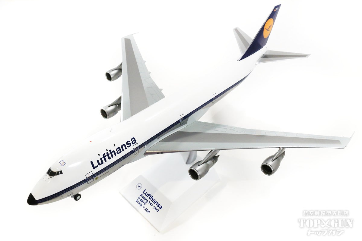 747-200 ルフトハンザ航空 747-200 導入50周年 D-ABYD 「Baden-Wurttemberg」 1/200 ※金属製  [571319]
