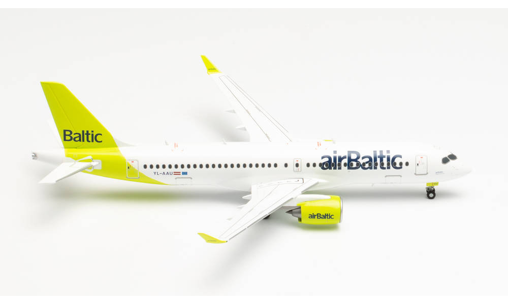 A220-300 Air Baltic (Latvia) New paint "100th A220" YL-AAU 1/200 [571487]