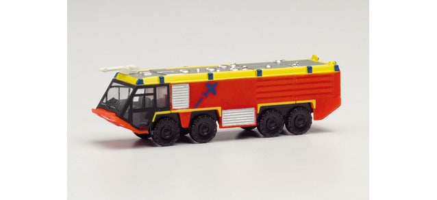 Airport diorama accessory Chemical fire truck Hamburg Airport specification 1/200 *Plastic [571548]