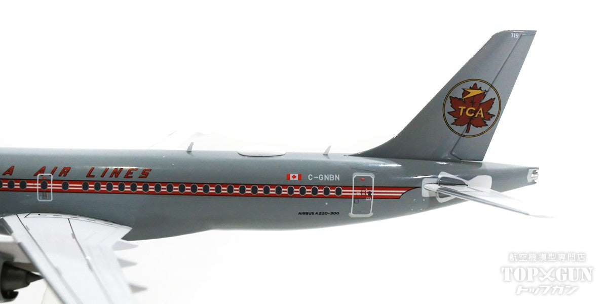 A220-300 エア・カナダ 特別塗装 「トランスカナダ航空復刻レトロ」 C-GNBN 1/200 ※金属製 [571593]