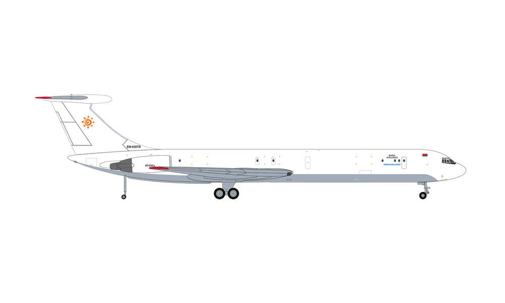 Il-62MGr (modified cargo type) Lada Airlines (Belarus) EW-450TR 1/200 [571715]