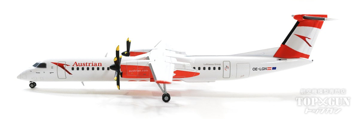 Dash8-Q400 オーストリア航空 新塗装 OE-LGN 1/200 [571975]