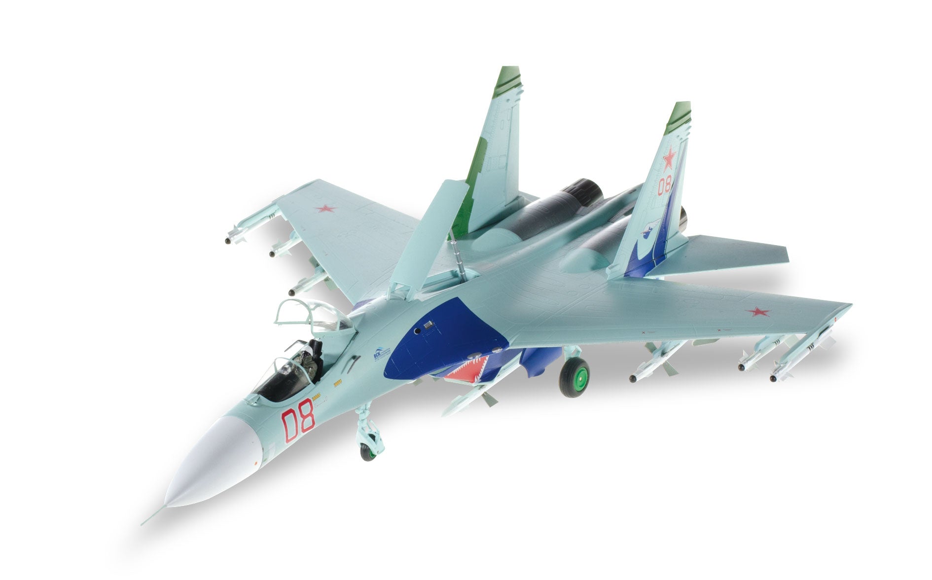 Su-27 Russian Air Force 4th Combat Conversion Training Center Lipetsk Base #08 1/72 *New mold [580007]