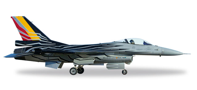 F-16AM (Block 20MLU) Belgian Air Force No. 31 Squadron Solo Display Paint 2015 FA-123 1/72 *Made of metal [580137]