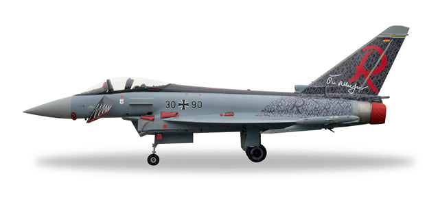 ユーロファイターEF-2000タイフーン ドイツ空軍 第71空軍戦術航空団 「リヒトホーフェン」 特別塗装 「再編記念」 16年 30+90 1/72 [580182]