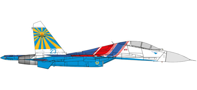 HERPA 1:200 SUKHOI SU-27UB FLANKER RUSSIAN KNIGHTS AEROBATIC